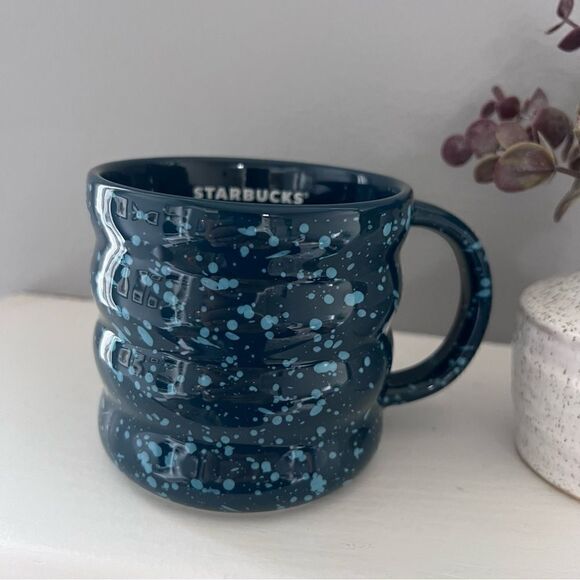 Starbucks Winter 2023 Ceramic Subzero Splatter Mug NWT Hard to Find Limited - Picture 2 of 5